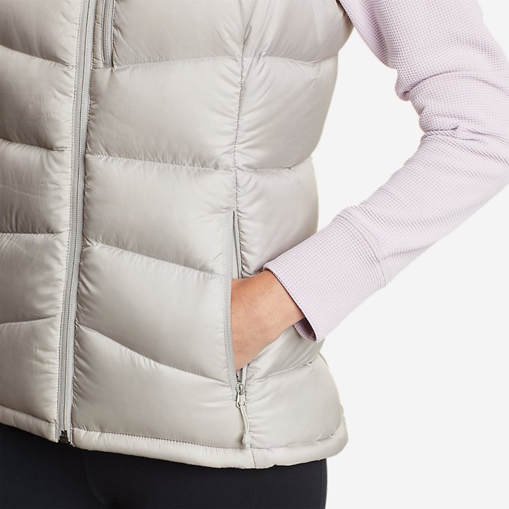 Eddie Bauer | Grey Hooded Vest - Picture 8 of 9